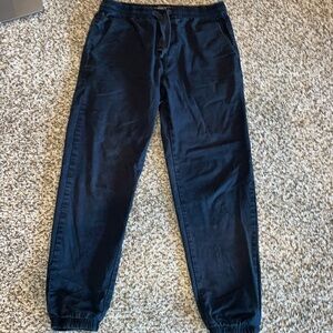 men’s forever 21 black jogger khaki pants